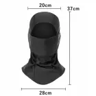 Rockbros LF7345BK sports balaclava insulated - black Photo 9