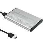 Qoltec Aluminium External Hard Drive Case HDD SSD 2.5'' SATA3 | USB 3.0 | Silver Foto 12