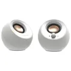 Creative Głośniki do komputera Pebble     2.0 V3 biały|white Bluetooth 5.0 USB-C Foto 1