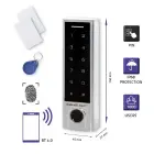 Qoltec Code lock TITAN with fingerprint reader | RFID | BT 4.0 |Code | Card | key fob | Doorbell| IP68 | EM Foto 2