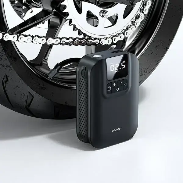 USAMS Mini Pump US-ZB215 Air Car Pump 5000mAh CQBZB21501 Foto 5