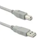 Qoltec USB 2.0 cable A male | B male | 0.19m Foto 1