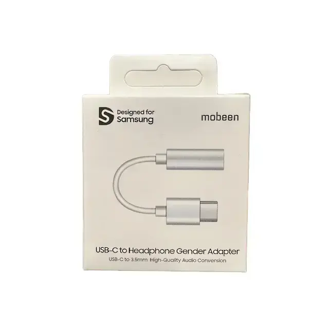 Samsung GP-TGU023AE DAC USB-C to 3.5mm mini jack adapter - white Photo 2