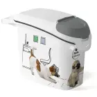 Контейнер для хранения корма Pets Life Dogs 6кг 15л 23x50x36см собака Фото 1