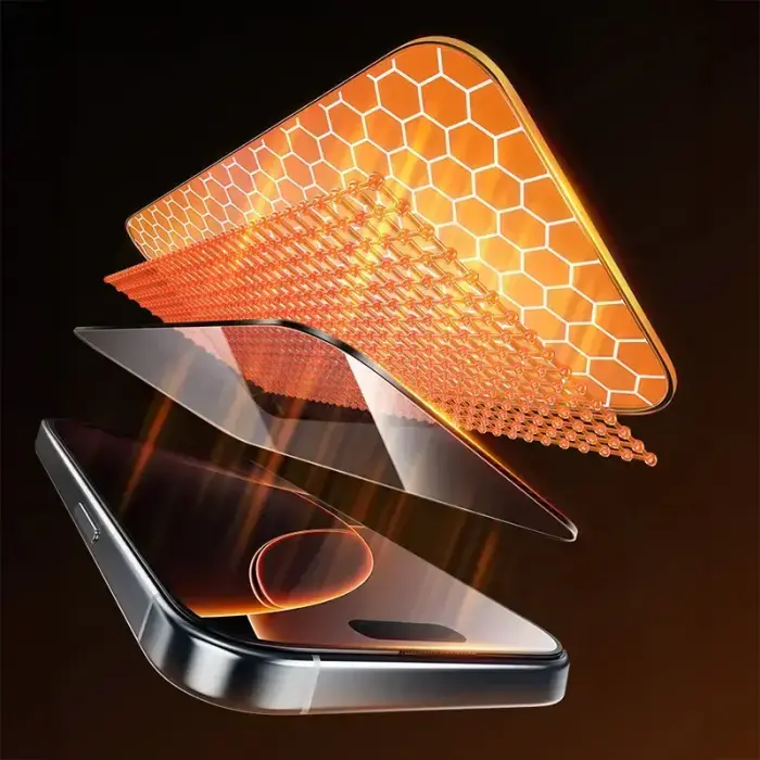 Rock Tempered glass HD Full-coverage Anti-static for Iphone 17 Pro Max Foto 6