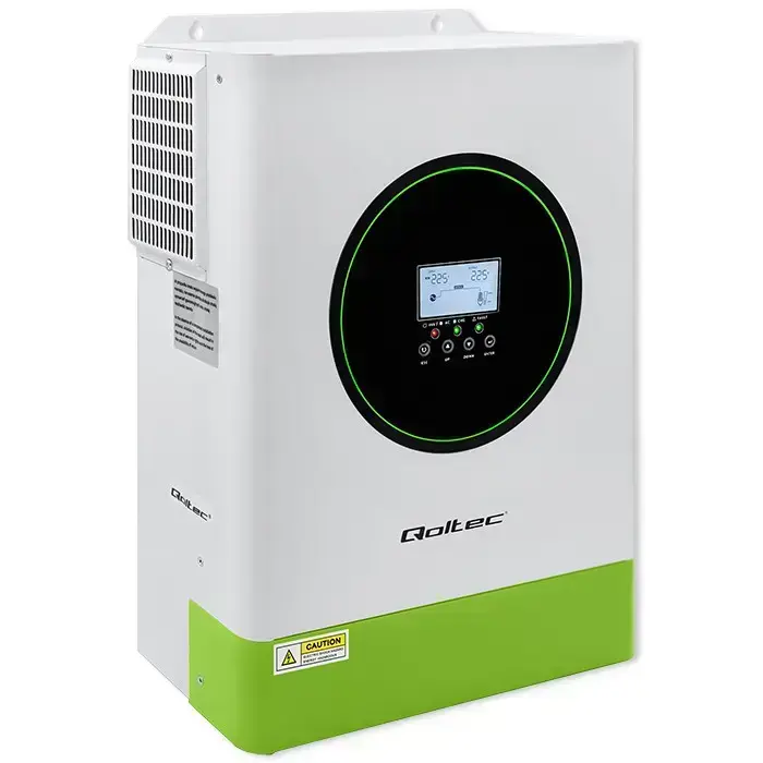 Qoltec Hybrid Solar Inverter Off-Grid 6200W | 120A | 48V| MPPT | BMS | AGM GEL LiFePO4 |  Wi-Fi option | Sinus | Power factor 1.0  Foto 13
