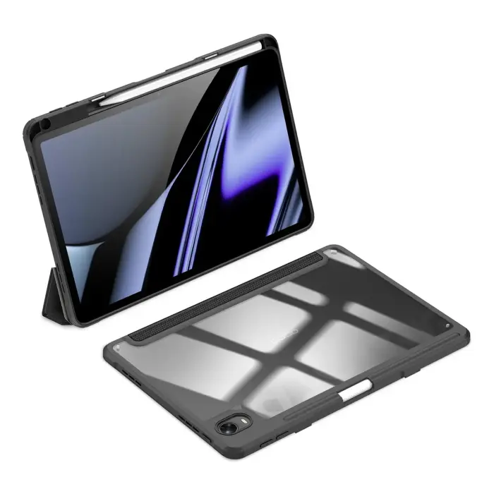 Dux Ducis Toby Armored Flip Smart Case for Oppo Pad with Stylus Holder Black Photo 13