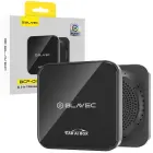 Blavec Adapter Carplay Android Auto bezprzewodowy BCP-01 - Bluetooth Wifi + kable USB na Typ C i Typ C na Typ C (CPAABCP01-BWB) czarny Фото 1