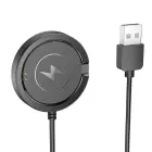 Charging cable for smartwatch Hoco 0,6 m Y22 black Foto 1