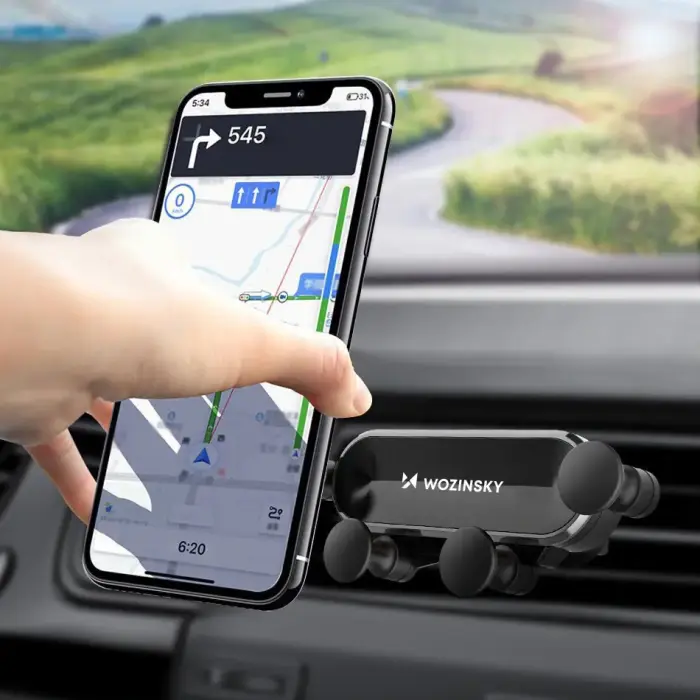 Wozinsky Gravity Car Mount Phone Holder for Air Outlet black (WCH-05) Фото 15
