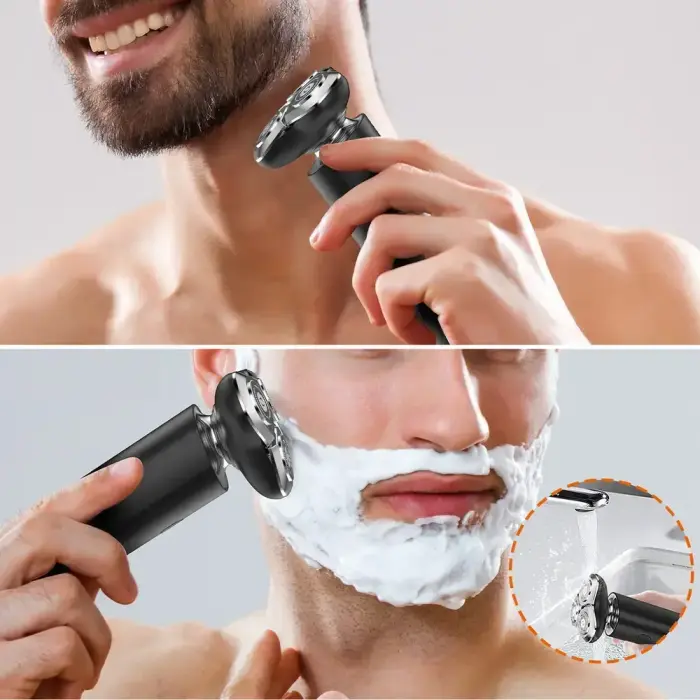 MAXGROOM M-8012 3-in-1 electric shaver - black Фото 11