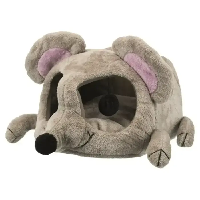 Slēptuve kaķiem : Trixie Lukas cuddly cave, 35 × 33 × 65 cm, grey Photo 3