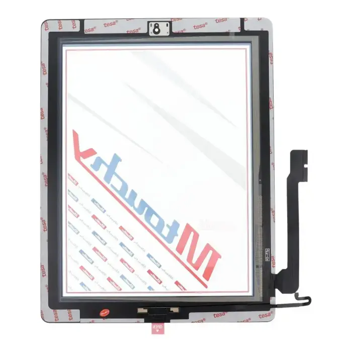 MUSTTBY Touch screen + back sticker + Home for iPAD 4 (black) Фото 2