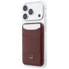 Magnetic Card Wallet Mercedes Leather red Foto 5