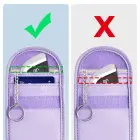 KLATKA FARADAYA TECH-PROTECT KLR100 POUCH KEYLESS RFID SIGNAL BLOCKER CASE LAVENDER Foto 3