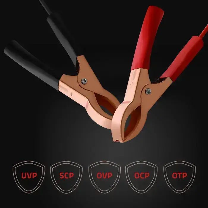 Qoltec Smart Monolith charger for LiFePO4 AGM GEL SLA batteries | 10A | 24V Photo 15