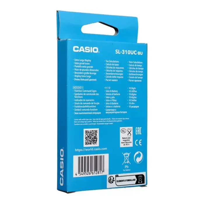 Calculator Casio SL-310UC-BU blue Foto 3