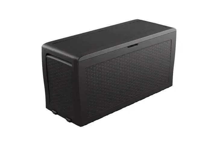 Uzglabāšanas kaste Samoa Rattan Box 270L pelēka Foto 2