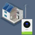 Qoltec Modular Hybrid Solar Inverter Off-Grid 6200W | 120A | 48V | MPPT | 12 units | BMS | AGM GEL LiFePO4 | Sinus | Wi-Fi option | Power factor 1.0  Foto 6