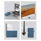 Qoltec Aluminium Enclosure | SSD HDD 2.5'' drive | SATA | USB 3.0 | Super speed 5Gb/s | 2TB | Blue Photo 7