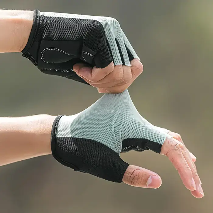 Wozinsky WRR-02M cycling gloves size M - gray Foto 6