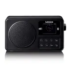 Lenco Pārnēsājams DAB+/FM radio ar Bluetooth® un uzlādējamu akumulatoru - melns Photo 2