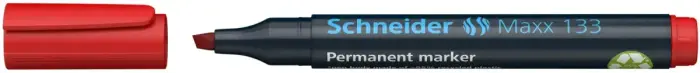 Noturīgais marķieris SCHNEIDER Maxx 133 slīps, 1-4 mm, sarkans Foto 6
