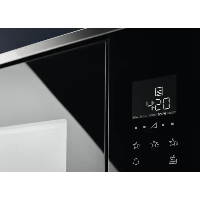 Electrolux mikroviļņu krāsns (iebūv.), melna , 20l Foto 3