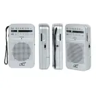 LTC portable pocket radio LEGA, AM/FM, mini jack, silver Foto 2