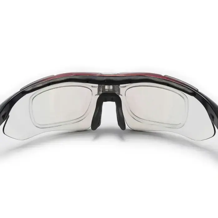 Rockbros 10001 Polarized Cycling Glasses - Black and Red Foto 4