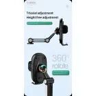 T-PHOX CAR HOLDER TH-07 WITH CUP HOLDER BLACK Photo 3