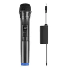 Wireless dynamic microphone UHF PULUZ PU628B 3.5mm (black) Foto 2