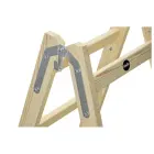 Двусторонняя лестница H40 StandardLine / деревянная / 2x5 ступеней Фото 2