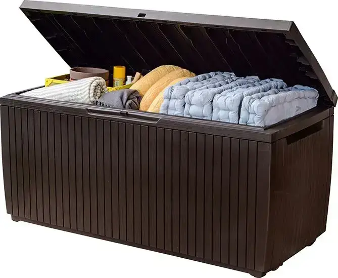 Uzglabāšanas kaste Springwood Storage Box 305L brūna Foto 4