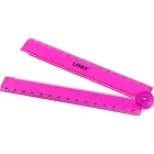 Lineāls LINEX Folden 15/30 cm, rozā Foto 4