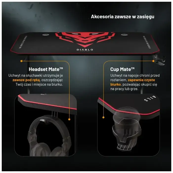 Gaming desk Diablo Chairs X-Mate 1400 Foto 6