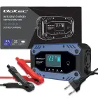 Qoltec Intelligent charger for STD AGM GEL LiFePO4 | Battery charger with repair function |12-24V |10A | LCD | 9 - stage charging Фото 10
