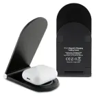 Karl Lagerfeld Choupette MagSafe induction charger 15W, foldable 2in1 - black Фото 3