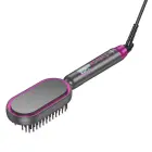 Hair straightener Hoco with comb and digital display HP44 rose red Foto 1