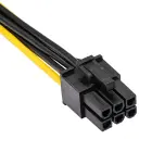 Adapter with cable Akyga AK-CA-30 SATA (m) | PCI-E 6 pin (f) 15cm Foto 4