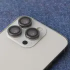 Set of lens glasses for iPhone 16 Plus 6,7" black frame (2pcs) Foto 2
