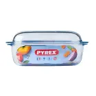 Stikla trauks ar vāku 4,5L taisnstūrveida Essentials 33x20x14cm Foto 4