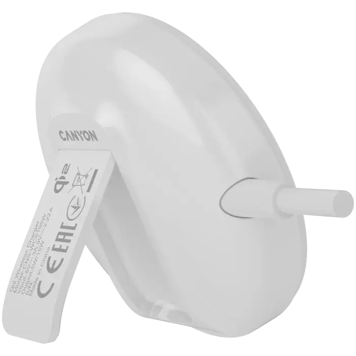 CANYON wireless charger WS-105 15W Qi2 White Foto 3