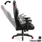 DIABLO X-RAY >normal< chair black-red Фото 10