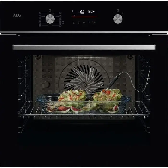 Electrolux cepeškrāsns ar riņķa sildelementu, iebūv., 71l, melna Photo 6