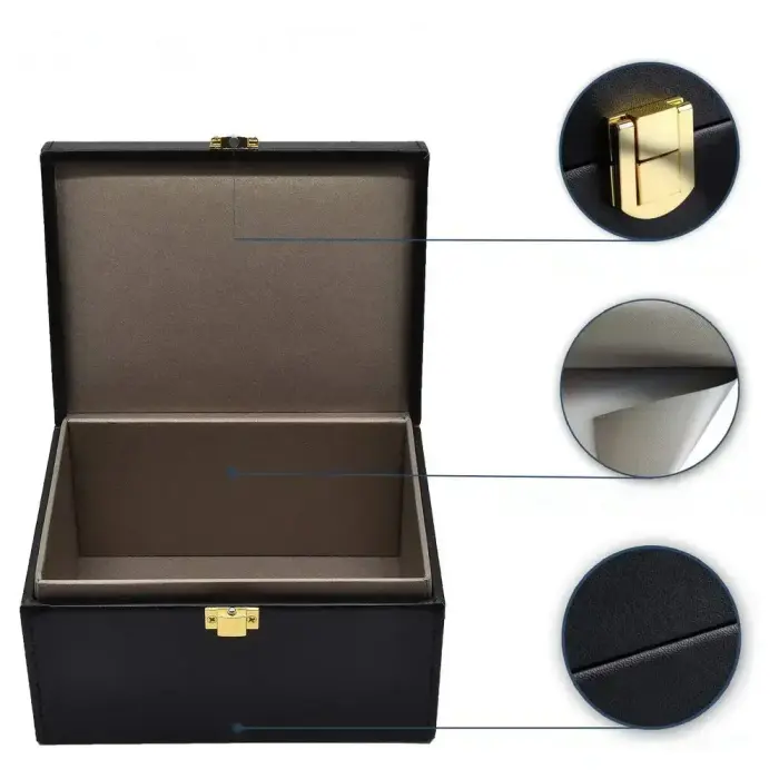 Signal blocking chest Radio blocking Faraday Box for car keys smartphone black Foto 14