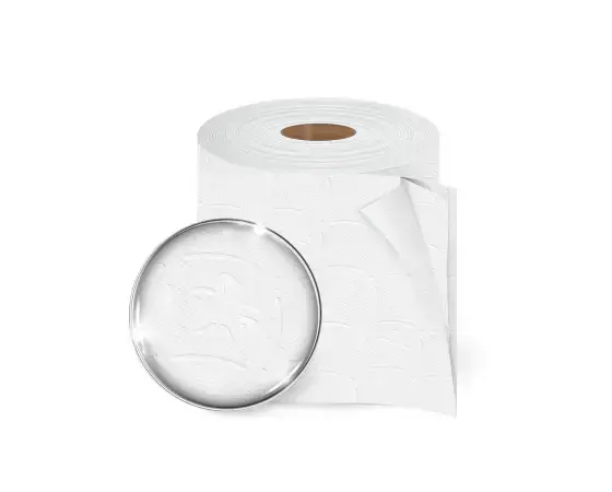 Tualetes papīrs AMOOS ruļļos ar perforāciju, 12 gab./iepak., 2 slāņi,24 m,108 mm Foto 2