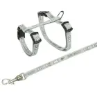Krūšu siksna un pavada trušiem - Trixie Harness with Lead for Small Rabbits, 20-33cm/8mm, 1.25 m Foto 2