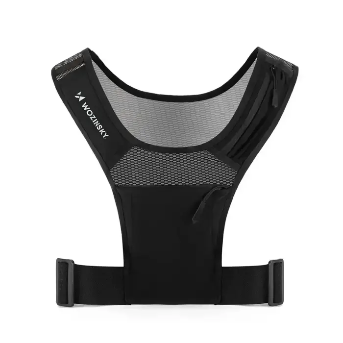 Wozinsky WKDB1 Reflective Running Vest - Black Foto 10