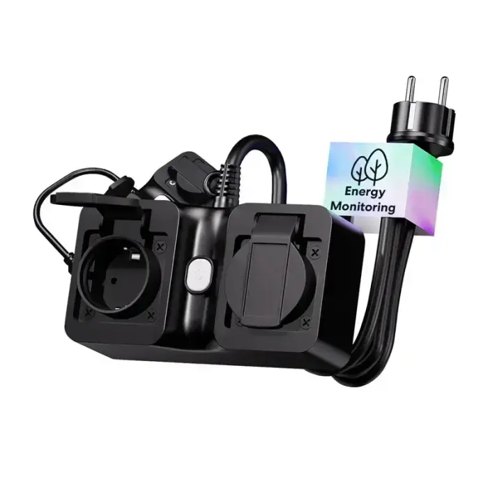 Meross MOP320MA-EU WiFi smart power strip, outdoor, IP44 (Matter) Foto 2